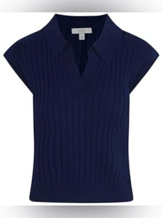 Joe's Jeans Tops - NWT Joe’s Jeans Navy Mal Popover Sweater Vest